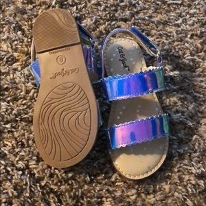 Toddler rainbow sandals